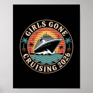 Poster Meninas Cruzeiros 2026 Viagem de Férias Cruzeiro 8