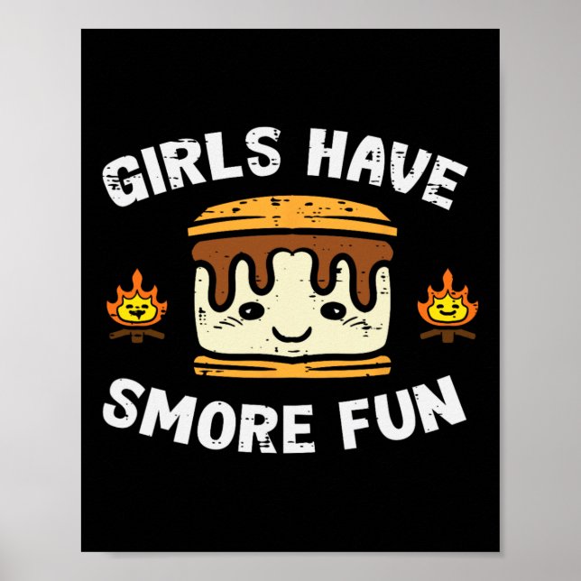 Poster Meninas De Acampamento Têm Meninas De Camper Mais  (Frente)