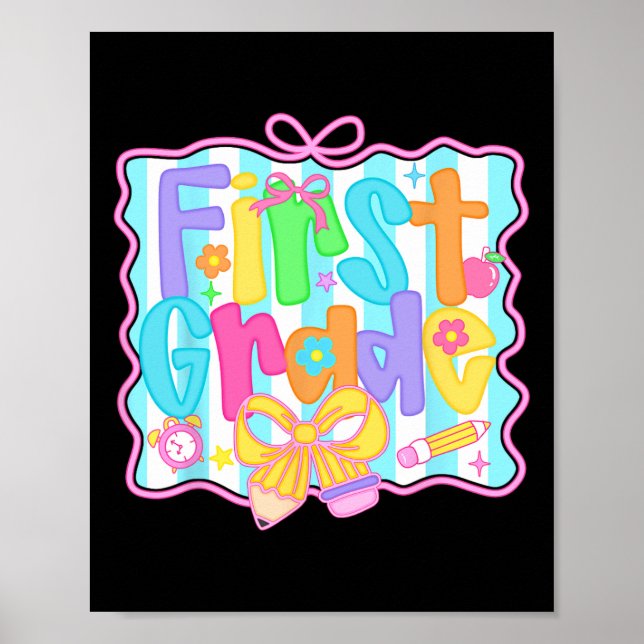 Poster Meninas De Primeiro Grau De Volta À Coquete De Arc (Frente)