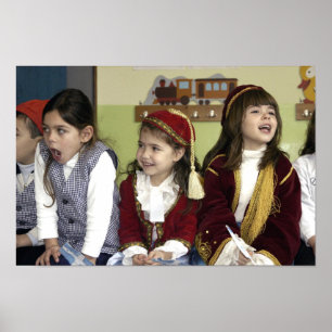 Pôster Meninas de riso