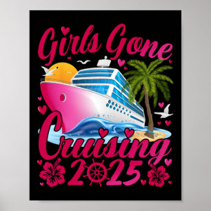 Poster Meninas em Cruzeiro 2025 Viagem de Cruzeiro Femini