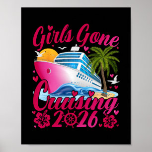 Poster Meninas em Cruzeiro 2026 Férias de Cruzeiro Femini