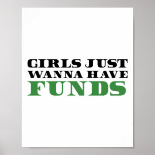 Poster Meninas Só Querem Fundos - Mulheres Na Rua De Negó