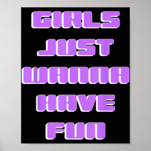 Poster Meninas Só Querem Se Divertir