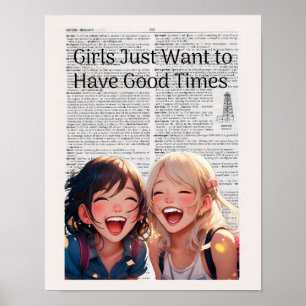 Poster Meninas só querem ter bons momentos