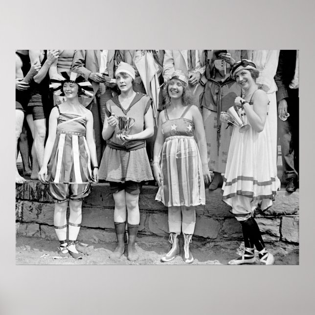 Pôster Meninas Troféus: 1919 (Frente)