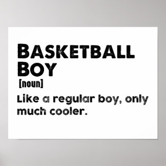 Poster Menino de Basquete, Meninos Engraçados