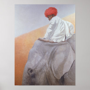 Poster Menino do elefante