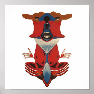 Pôster menino do pombo