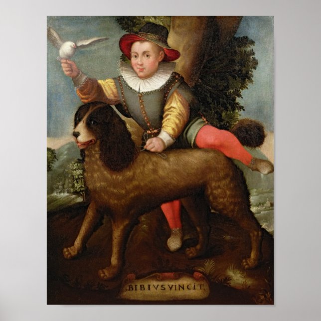 Poster Menino e Cachorro, 'Bibius Vincit' (Frente)