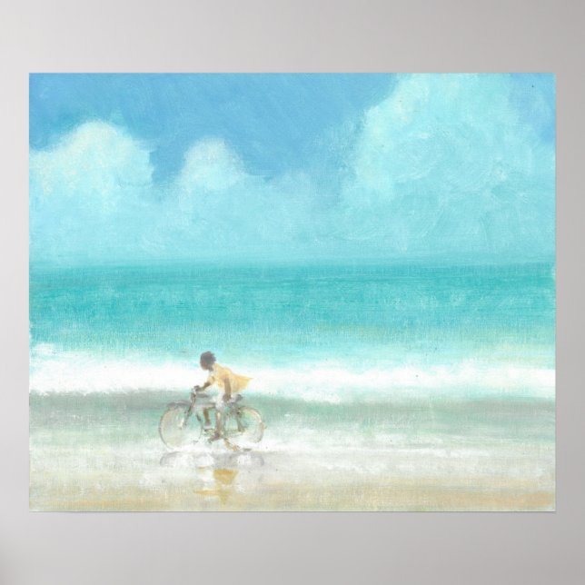 Pôster Menino na Bicicleta 3 (Frente)