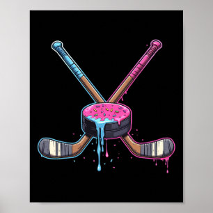 Poster Meninos de Creme de Gelo de Hockey Jovens Crianças