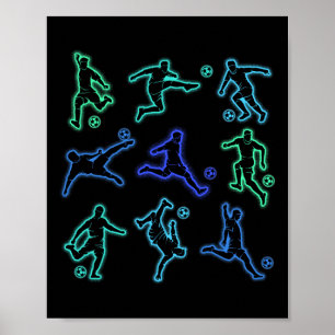Poster Meninos de Futebol Crianças