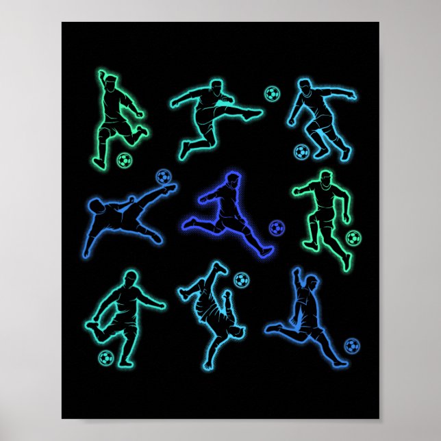 Poster Meninos de Futebol Crianças  (Frente)