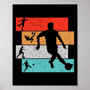 Poster Meninos de Futebol Crianças Homens