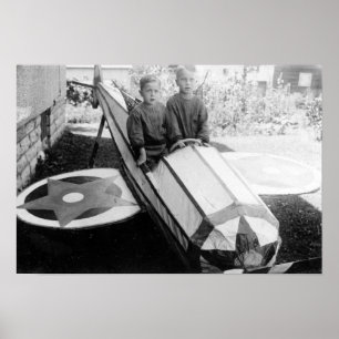 Poster Meninos em um Carro Soap