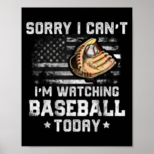 Poster Meninos Engraçados de Baseball, desculpe, não esto