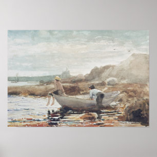 Poster Meninos na praia