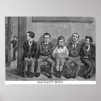 Pôster Meninos travessosos