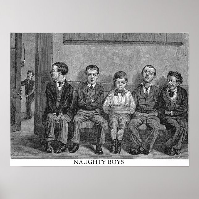 Pôster Meninos travessosos (Frente)