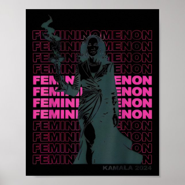 Poster Menon Kamala Harris Tee (Frente)