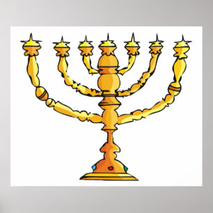 Poster Menorá da Igreja