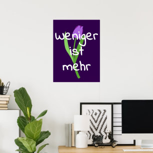 Poster Menos É Mais