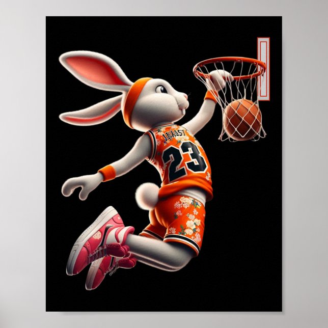 Poster Mens Dunk Easter Bunny Bysketll Boys (Frente)