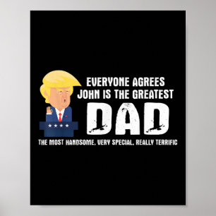 Poster Mens Engraçado Trump Dizendo Maioria Citação do Pa