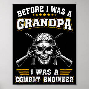 Poster Mens foi um engenheiro de combate antes do avô org