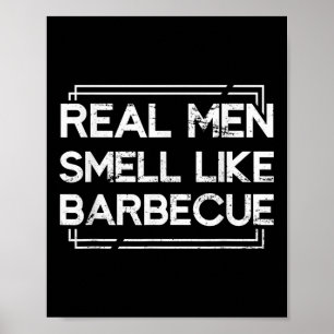 Poster Mens Funny Barbecue Lover Meat Grieling Boys G