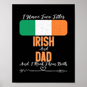 Poster Mens I Have Two Títulos Irish and Pai Ireland
