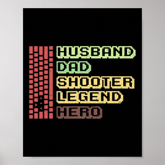 Poster Mens Mouse Gamer Design For Your Computer Gaming H (Frente)