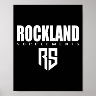 Poster Mens Rockland Complementa o Corpo de Trabalho de M