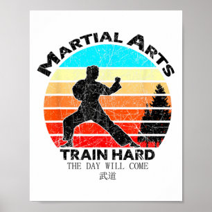 Poster Mens Sayings Para Formação De Artes Marciais Antig