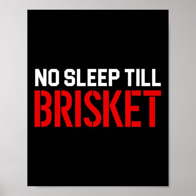Poster Mens Sem Dormir Até O Soquete (Frente)