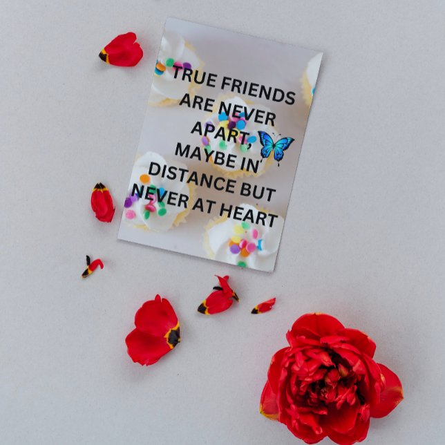 Poster Mensagem de agradecimento dos melhores amigos (Criador carregado)