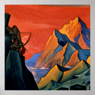 Poster "Mensagem de Shambala" por Nicholas Roerich
