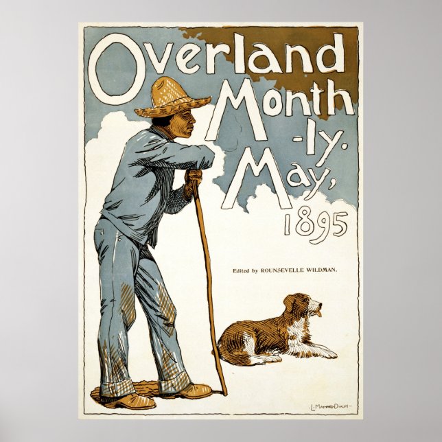 Pôster Mensal Overland Maio 1895 (Frente)
