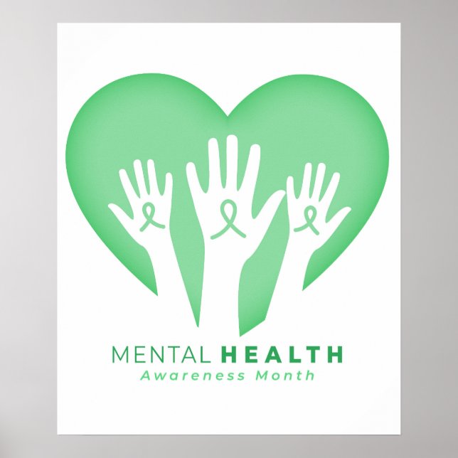 Poster Mental Health Awareness Month (Frente)