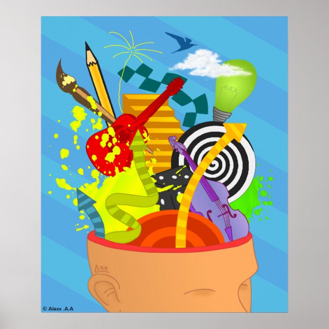 Pôster MENTE (50,8x60,96) (Frente)