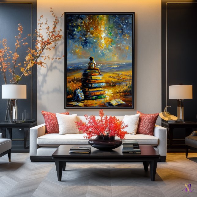 Poster Mente Estelar – Sonhos e Conhecimento Expressivo (Criador carregado)