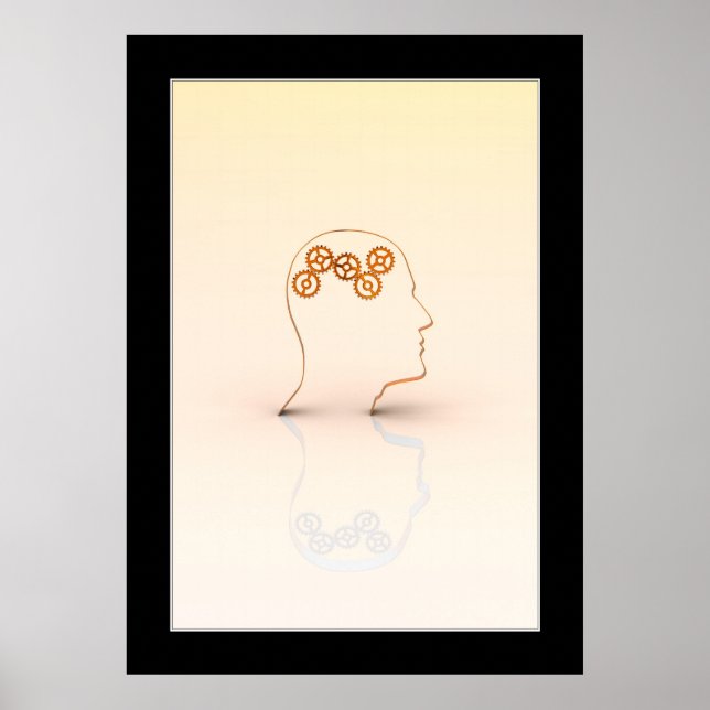 Pôster Mente humana (Frente)