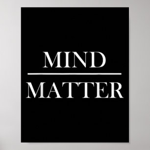 Poster Mente Sobre Homens Motivacionais Crianças