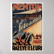 Menton Rallye Fleuri 1929 Riviera Francesa