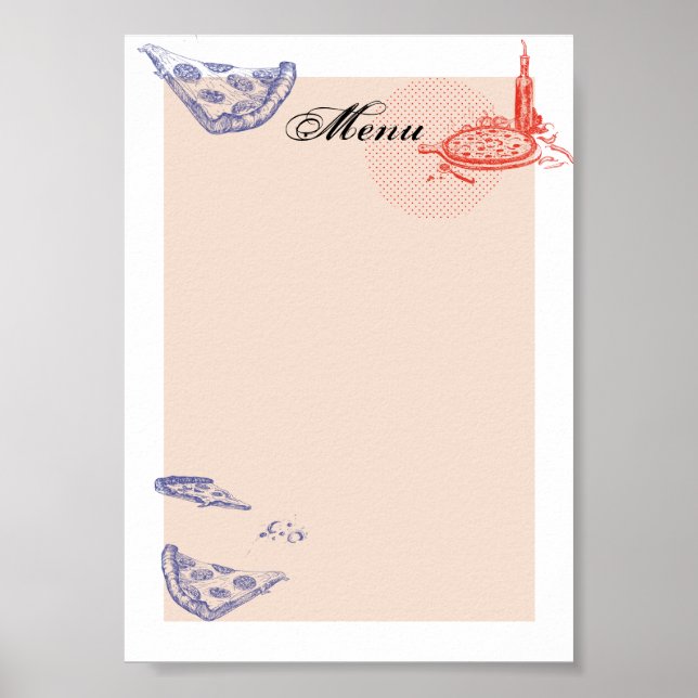 Poster Menu (Frente)