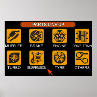Poster Menu Ajuste Gran Turismo 2
