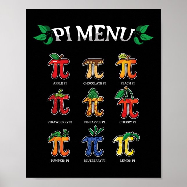 Poster Menu Pi Dia Pi 2025 3.14 Professor de Matemática T (Frente)
