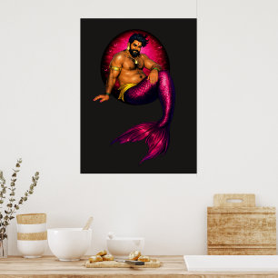 Poster Merbear Lagoon - Arjun Samudra
