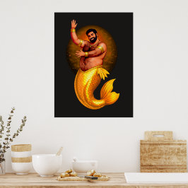 Poster Merbear Lagoon - Rashid Al-Bahr